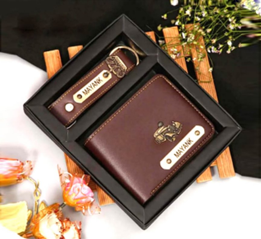 Wallet & Keychain Gift Set