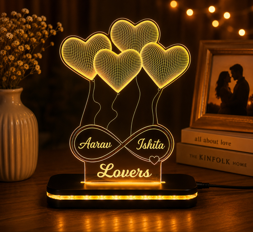 Lovers Acrylic Plaque