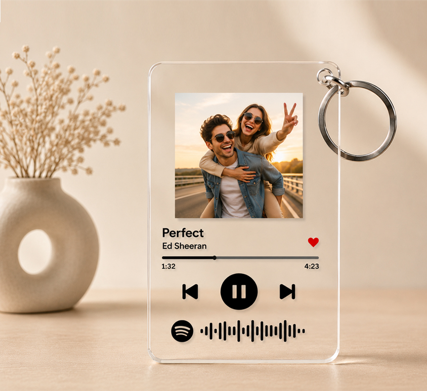 Spotify Acrylic Keychain