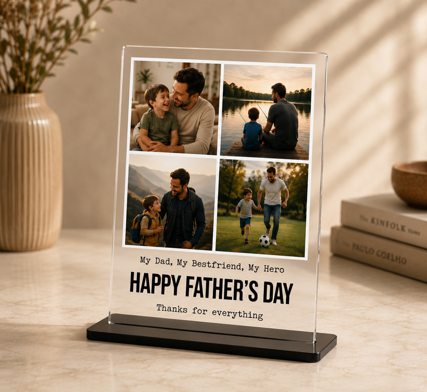 Personalised Father's Day Acrylic Plaque
